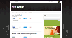 Desktop Screenshot of neonwahn.de